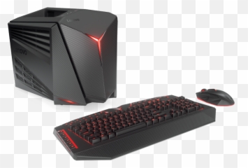 Lenovo - Ideacentrey710cubewithkeyboardmouse Mspoweruser Lenovo Y7 10 Cube Png,Keyboard And Mouse Png