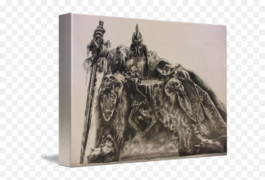 Arthas The Lich King By - Lich King Arthas Drawing Png,Lich King Png