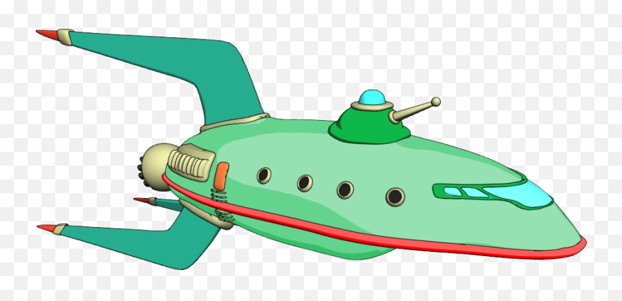 Futurama Ship Png - Planet Express Ship Png,Ship Png