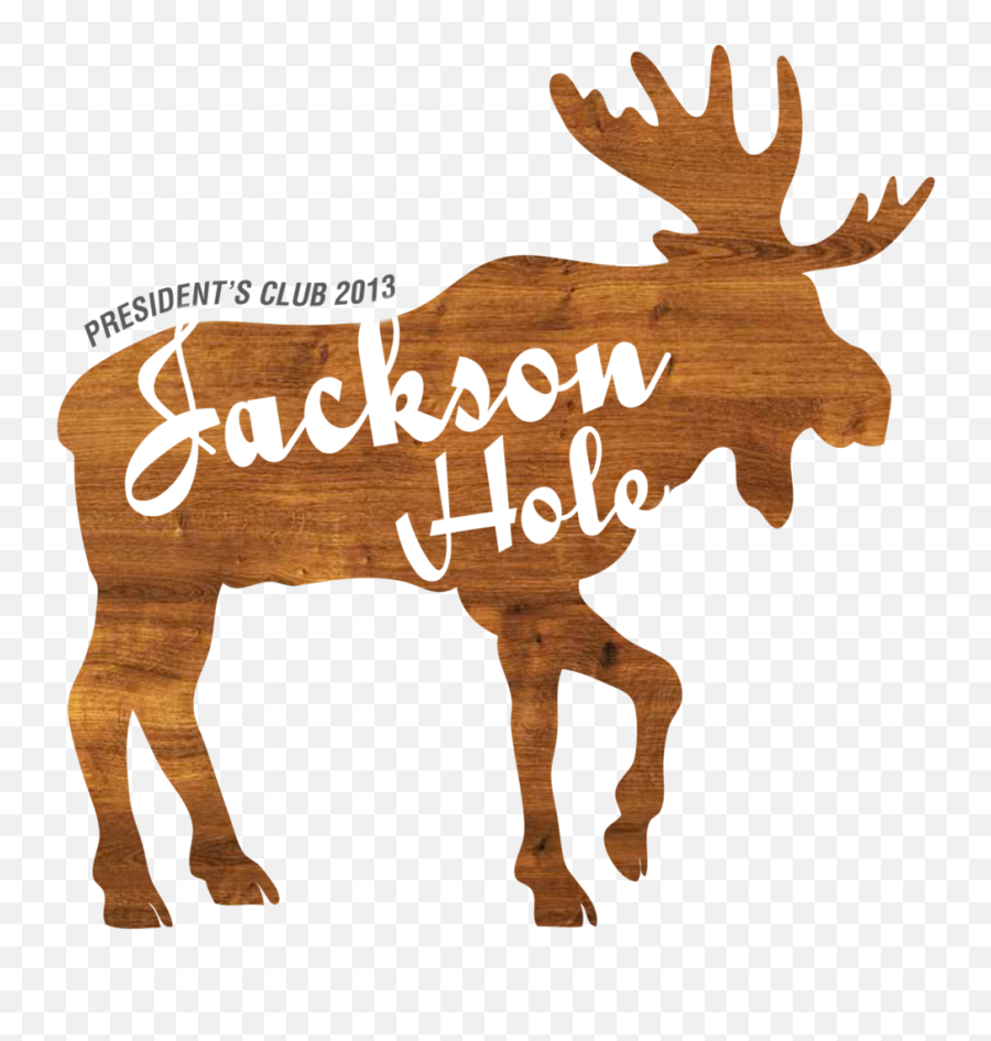 Download Jh Moose - Silhouette Moose Full Size Png Image Jackson Hole Moose Clipart,Moose Png