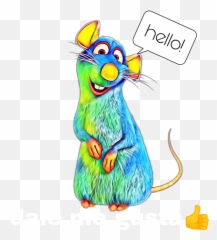 Cartoon Characters From Movies - Remy Ratatouille Png,Ratatouille Png