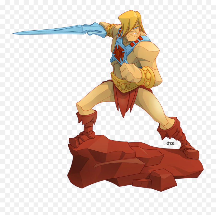 Burningeyestudios He - Man Action Pose By Burningeyestudios He Man Pose Png,He Man Png