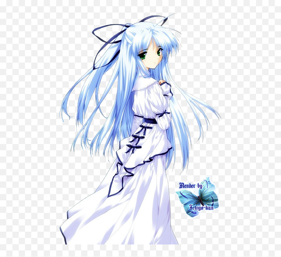 Index Of Imagesrenders - Blue Hair Anime Girl Transparent Png,Manga Girl Png