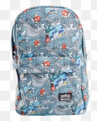 Download 1 Of - Pokemon Gyarados Magikarp Waves Backpack Png Laptop Bag,Magikarp Png