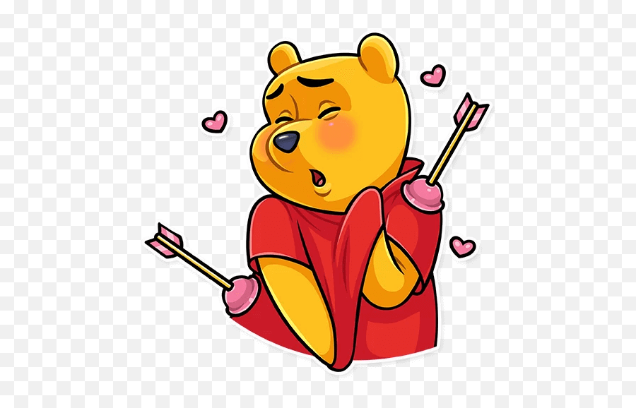 Winnie The Pooh Sticker Pack For Telegram - Telegramguides Winnie Pooh Sticker Whatsapp Png,Winnie The Pooh Transparent