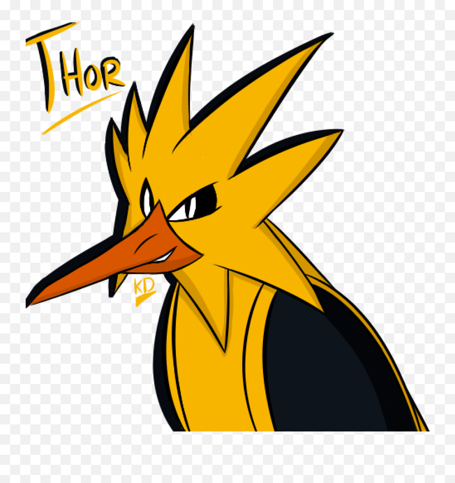 Steam Community Zapdos Thor By Voltzwolfkristen - Cartoon Png,Zapdos Png