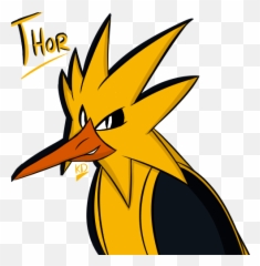 Steam Community Zapdos Thor By Voltzwolfkristen - Cartoon Png,Zapdos Png