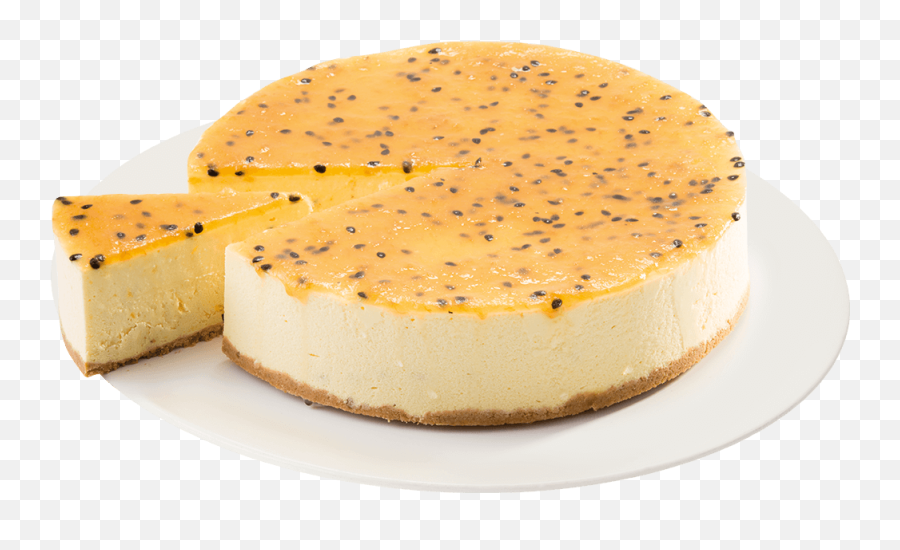 Cheesecakes - Cheesecake With Granadilla Topping Png,Cheesecake Png