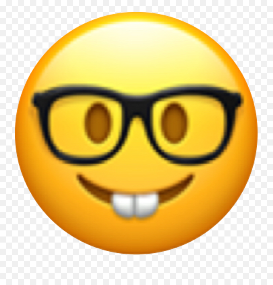 Emoji - Apple Nerd Emoji Png,Nerd Emoji Png