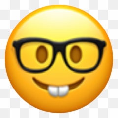 Emoji - Apple Nerd Emoji Png,Nerd Emoji Png