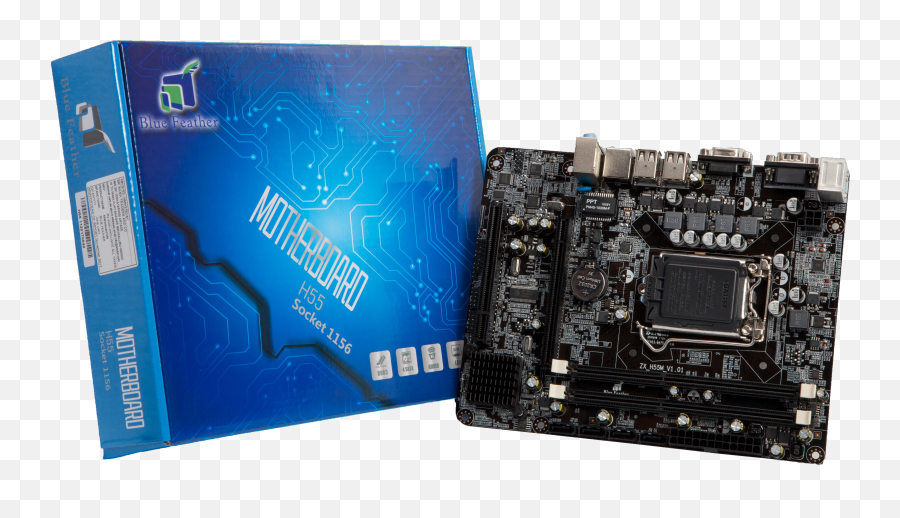 Download Blue Feather Png Motherboard