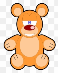 Sleepy Cartoon Bear Clipart - Clip Art Png,Cartoon Bear Png