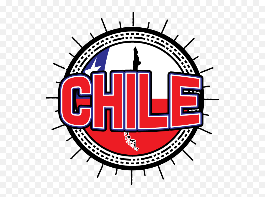 Flag Map Outline República De Chile - Language Png,Chile Flag Png
