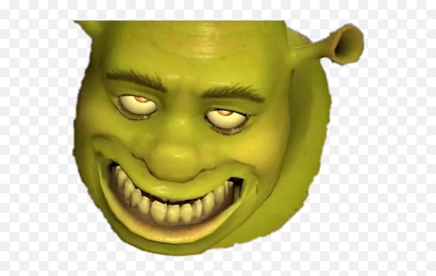Shrek Sticker By Marsh - Shrek Meme Face Png,Shrek Face Transparent