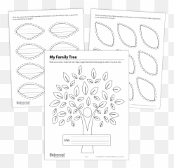 Family Tree - Universal Publishing Blog Line Art png