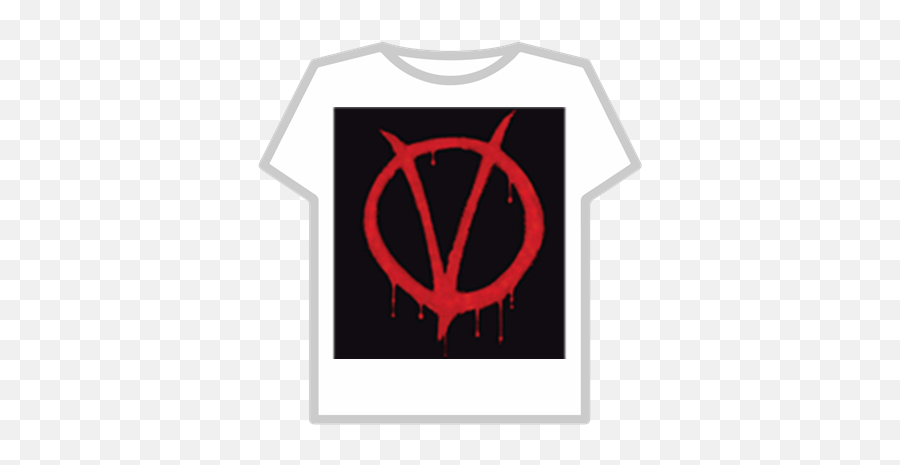 V For Vendetta - Camisetas Roblox Para Crear Png,V For Vendetta Logo
