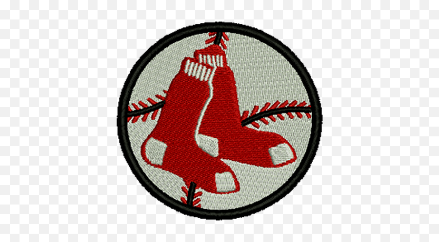 Boston Red Sox Embroidered Patch - Emoji For Boston Red Sox Png,Boston Red Sox Png