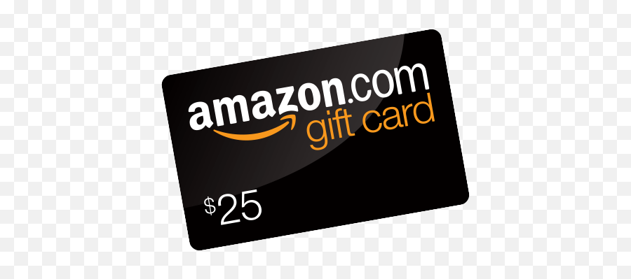 Amazon Gift Card Clipart - Amazon 25 Gift Card Png,Amazon Logo Transparent Background