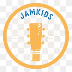 Jamkids Half Notes Jammin With You - Red Circle Line Through png