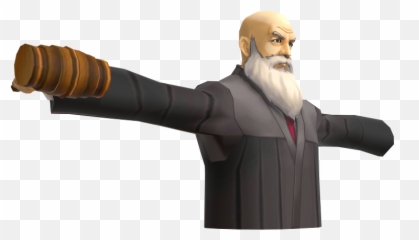 Ace Attorney - Judge png