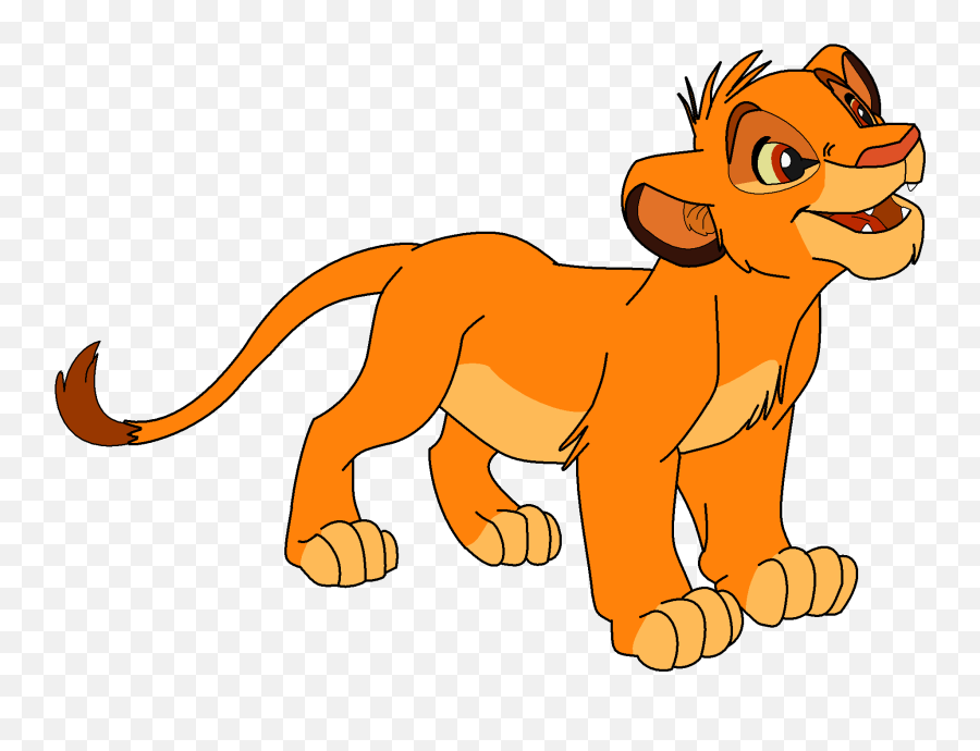 Download Cartoon Lion Cub Png - Cartoon Lion Cub Png,Lion Cartoon Png