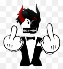 Rey Demonio Roblox Pack - Middle Finger Svg png