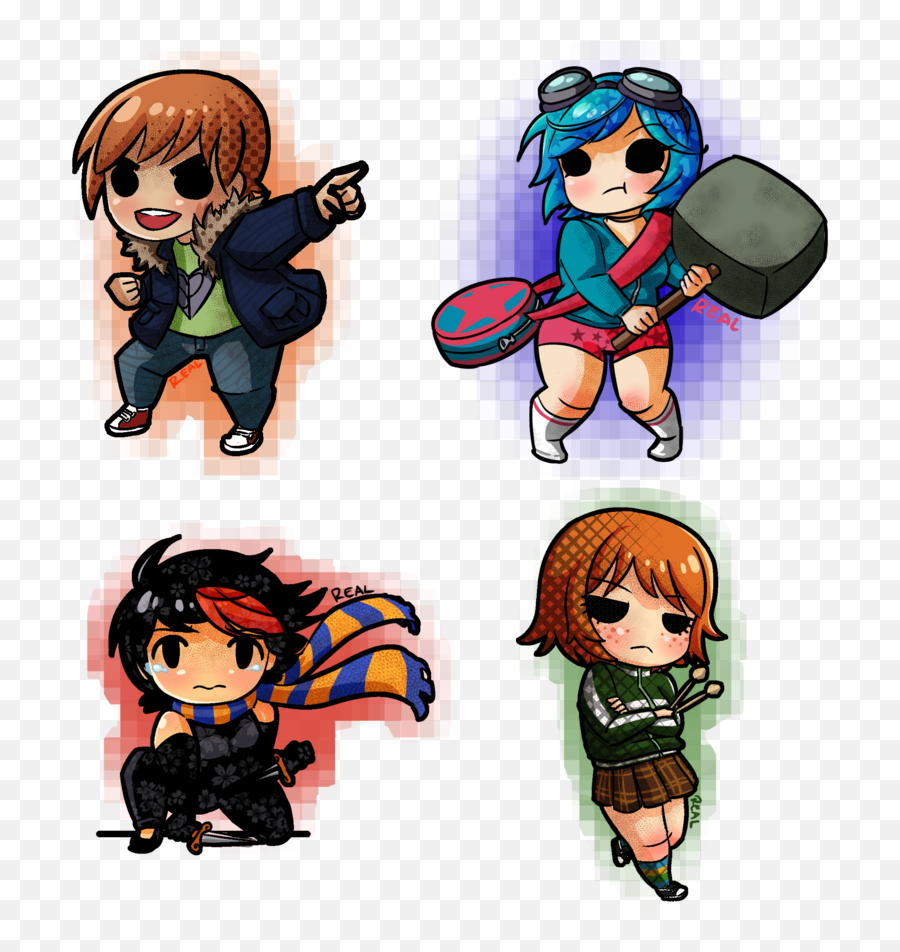 Scott Pilgrim - Scott Pilgrim Vs The World Chibi Hd Png Scott Pilgrim Chibi,Scott Pilgrim Png