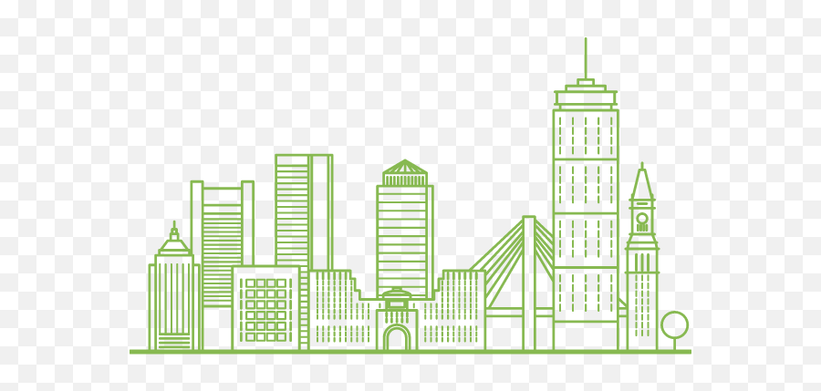Boston Web Design Digital Agency Marketing - Vertical Png,Boston Skyline Png