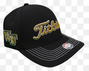 Titleist Golf Hat - Wake Forest University Fitted Peanuts Yankee Blue png
