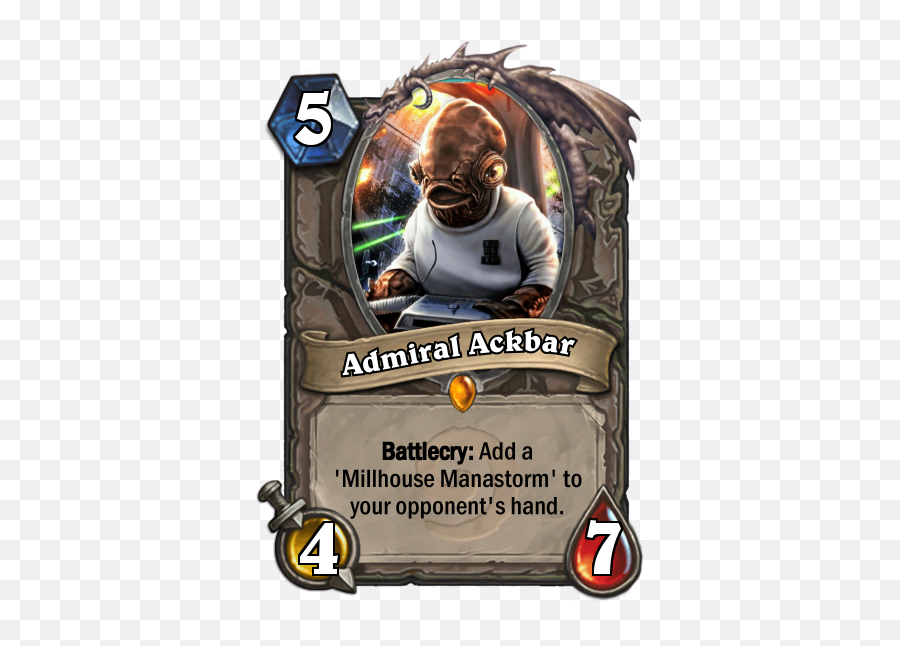 5 Mana Neutral Legendary Minion - Mighty Nein Critical Role Meme Png,Admiral Ackbar Png