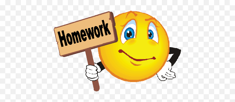 emoji for homework