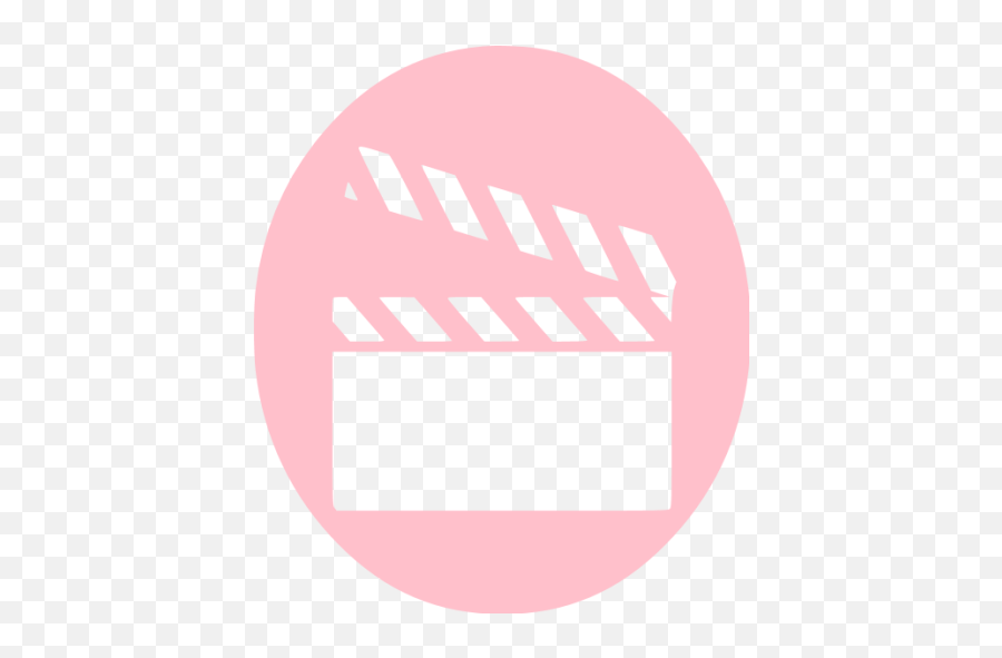 Pink Video 5 Icon - Free Pink Video Icons Pink Clips Icon Png,128x 128 Pokey Icon