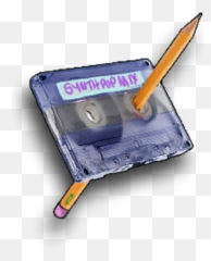 Mix Tape With Pencil Stuck In Hole - Official Wasteland 3 Wiki Marking Tool png