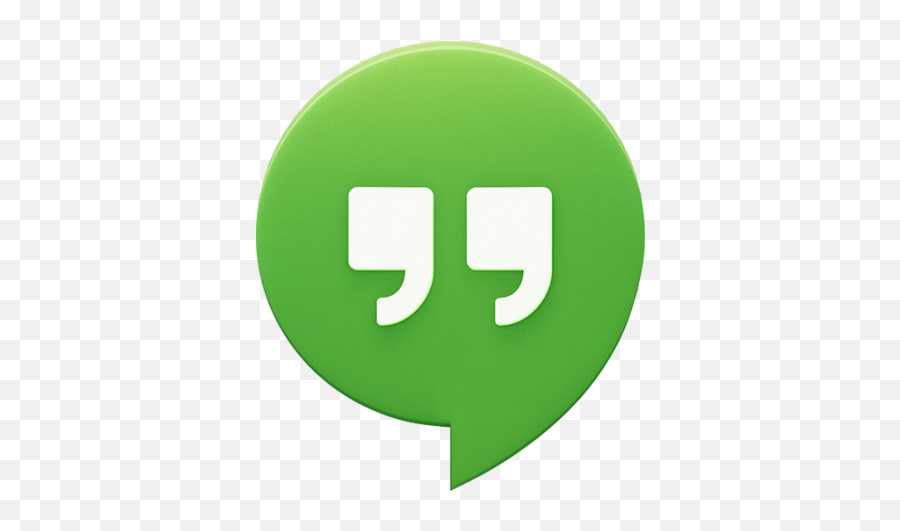 Hangouts Updated Today With A Slew Of - Vector Google Hangouts Logo Png,Google Hangouts App Icon