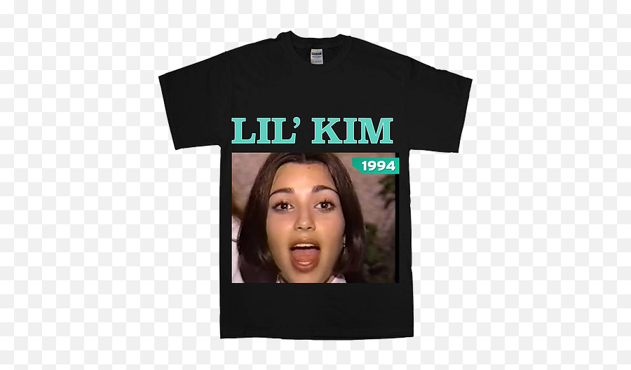 Lil Kim Kardashian Tee - Unisex Tee Digital Printing Roukeys T Shirt Les Bronzés Font Du Ski Png,Kim Kardashian Png