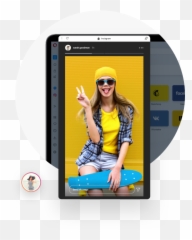 Instagram In Opera Post View And Message - png