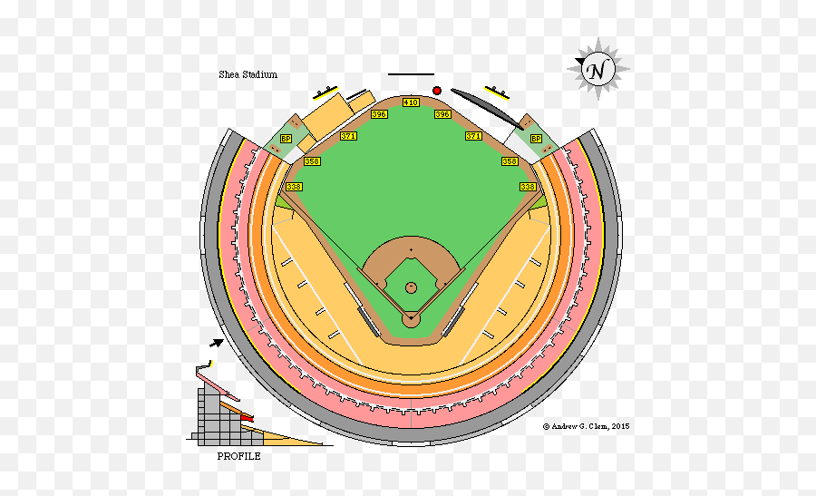 Clemu0027s Baseball Shea Stadium - Shea Stadium Dimensions Png,Yankees Icon Parking