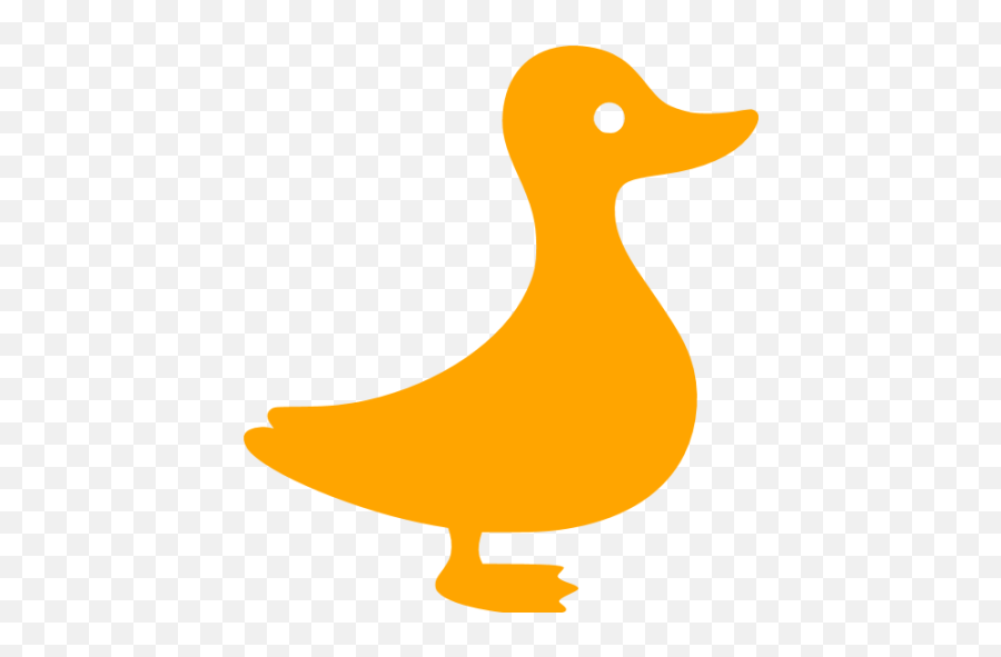 Orange Duck Icon - Goose Ico Png,Duck Game Icon