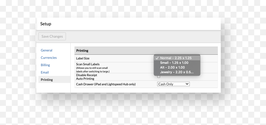 Setting Up The Zebra Zd410 For Custom Label Printing - Horizontal Png,Changing Icon Size Windows 8