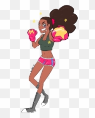 Stevenuniverse - Boxing Garnet Universe png