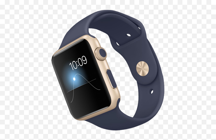 Watchdots - Customize Your Apple Watch Apple Watch Series 2 Gold With Blue Band Png,I Icon Iwatch