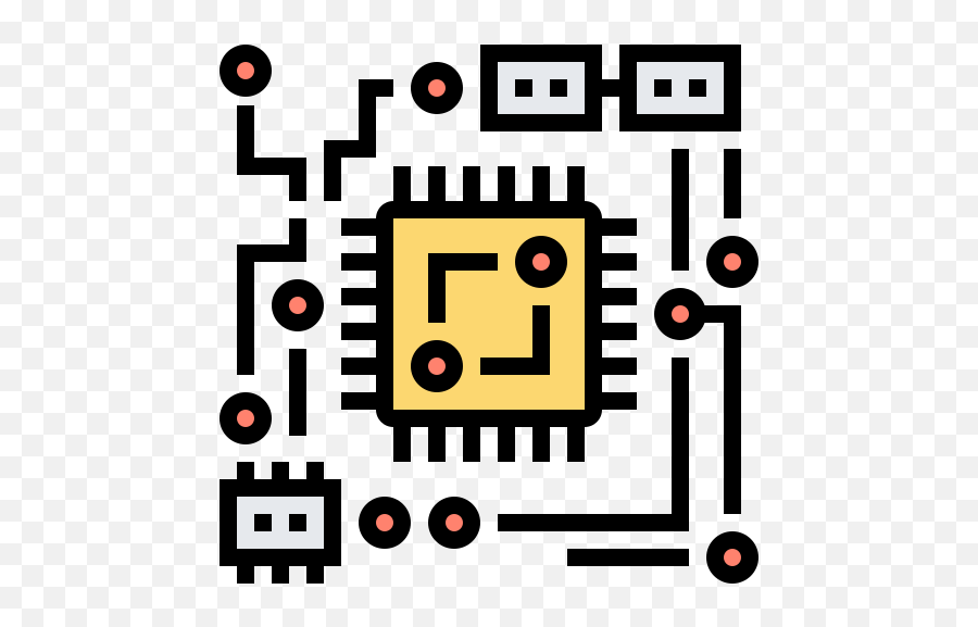 Circuit Board Free Vector Icons Designed By Eucalyp - Electronics Manufacturing Icon Png,Wiring Icon