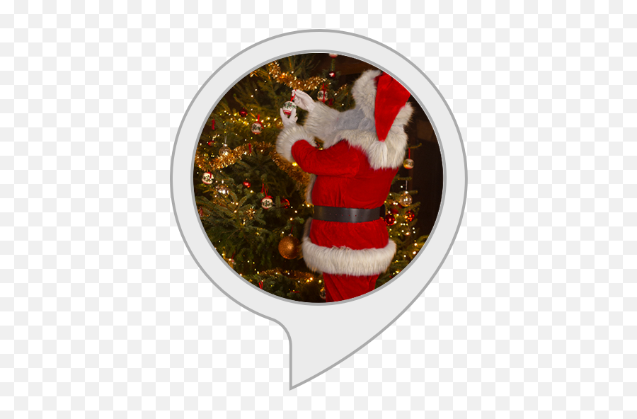 Tip Add Some Christmas Cheer By Changing Your Amazon Echo - Santa Claus Png,Facetime Icon Missing 4s