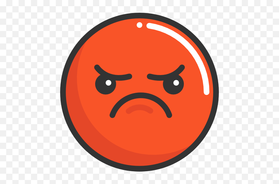 Anger Smiley Facial Expression Tl - Angry Emoji Png Transparent,Anger Png -  free transparent png images 