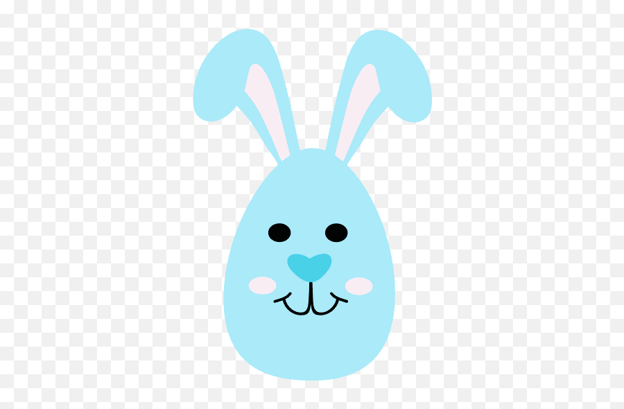 Egg Shape Bunny Head Easter Free Svg File - Svgheartcom Happy Png,Easter Buddy Icon
