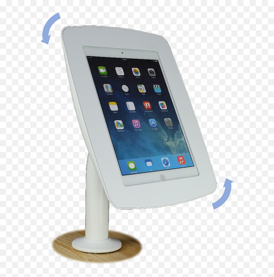 Yy - Kp01p62a Swivel And Tilt Ipad Desk Stand Yeong Yang Ipad Air 1 Fiche Technique Png,Flower Icon On Ipad Lock Screen
