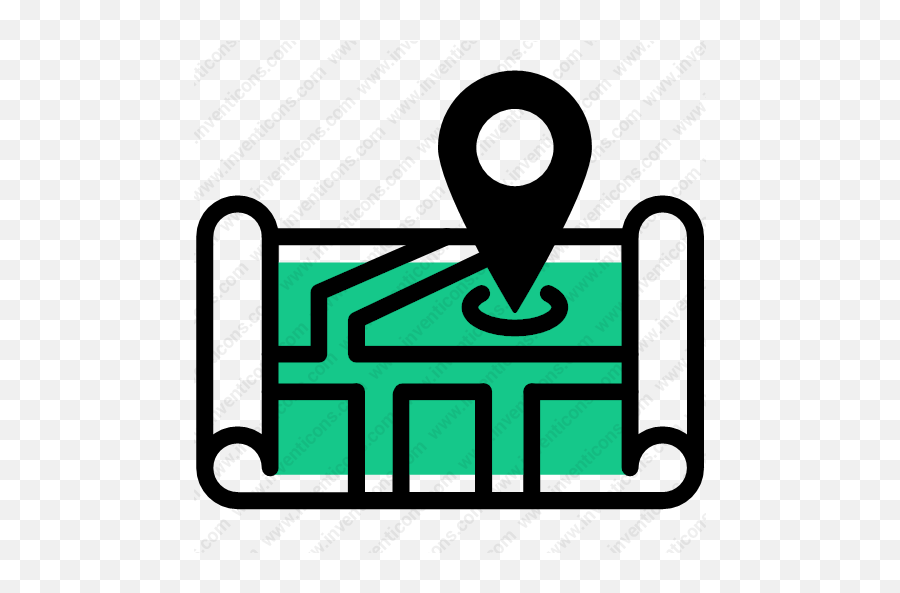Download Map Vector Icon Inventicons - Asset Tracking Png,Green Location Icon