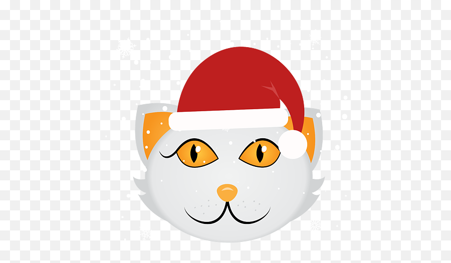 Christmas Cat In Santa Hat Tote Bag For Sale By Kanig Designs - Santa Claus Png,Santa Hat Icon Transparent