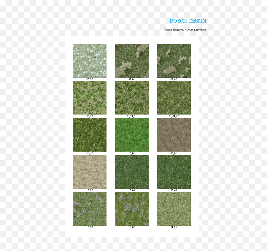 Dosch Design - Dosch Textures Grass Surfaces Tile Png,Grass Texture Png