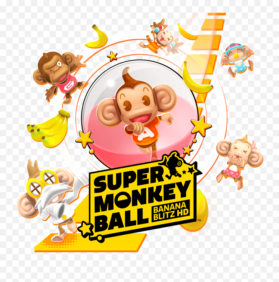 Banana Blitz Hd - Super Monkey Ball Banana Blitz Hd Png,Sonic R Logo